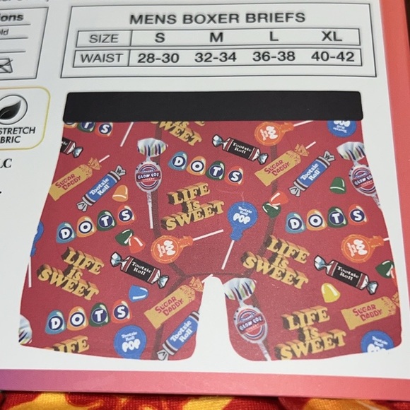 New Two Pair Tootsie Pops Men’s Large “It’s Owl Good” Life is Sweet Boxer Brief - Picture 12 of 12